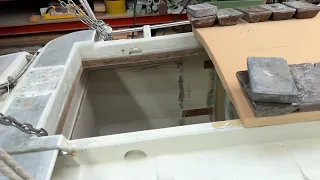 24 Nov 2024 Work on fore mastholder