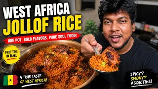 💥West Africa's Most Famous Jollof Rice 😍 | Authentic Recipe in Tamil #recipe 