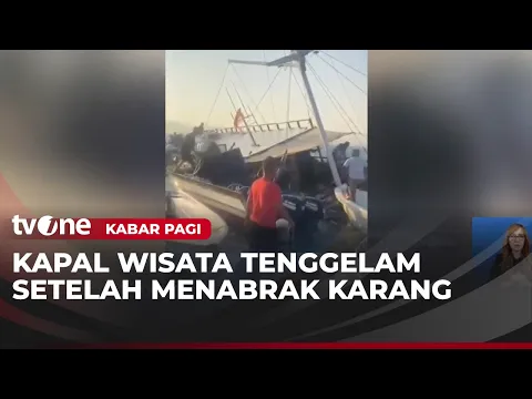 Lagi, Kapal Tenggelam usai Tabrak Karang