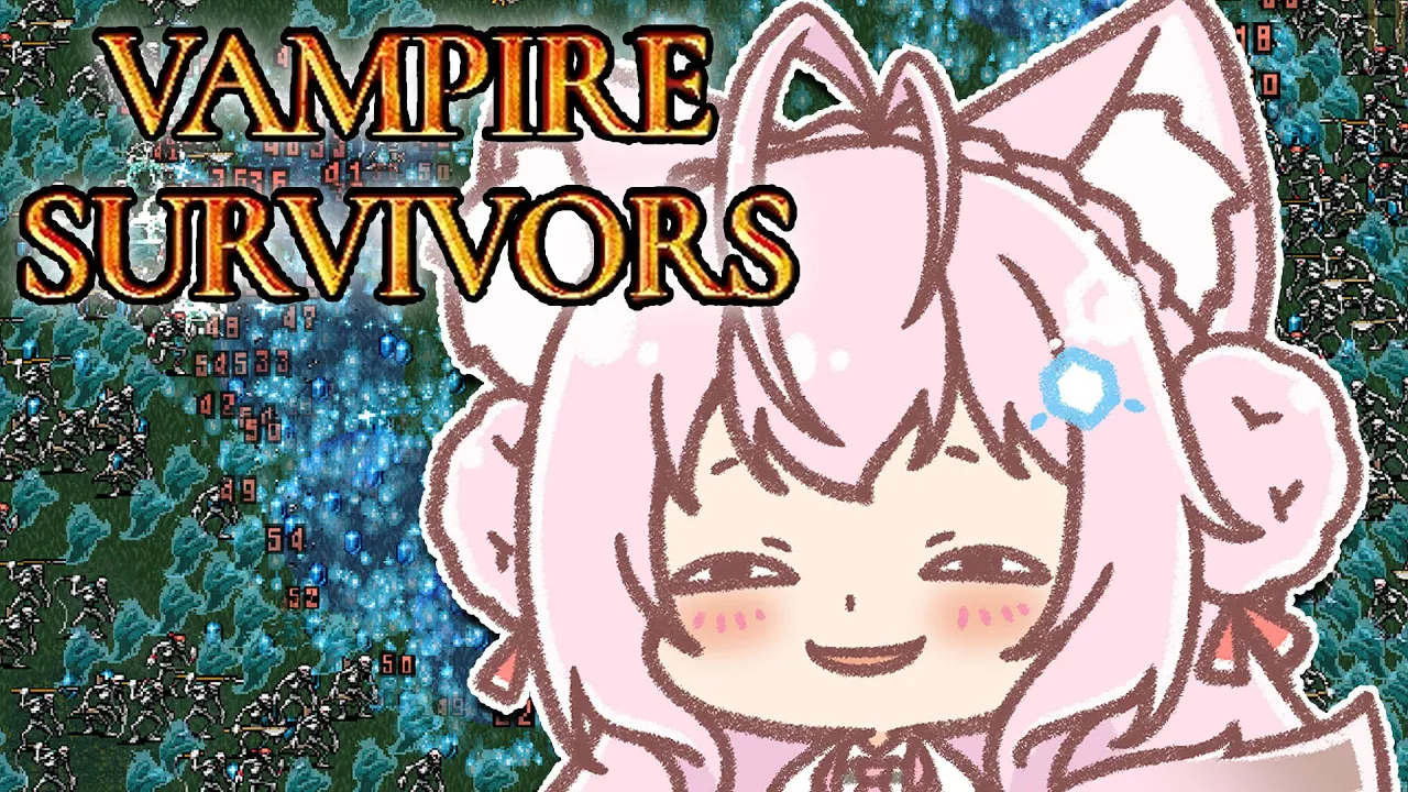 【Vampire Survivors】ひさびさ！アプデいっぱい来てるらしいね！？【博衣こより/ホロライブ】