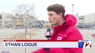 Demolition of Showcase Cinemas in Seekonk underway