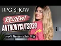 Gorgeous 100 Human Hair Wig AnthonyCuts039 by RPG Show Updo Tutorial Tips
