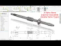 3 Valve Stem Injector Assembly Globe Valve Type in SolidWorks