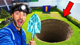 HICE UN POZO EN MI JARDIN 😱