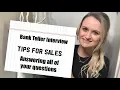 BANK TELLER JOB INTERVIEW TIPS HOW TO SALE YOUR QUESTIONS ANSWERED
