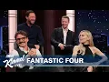 The Fantastic Four Cast Pedro Pascal Vanessa Kirby Ebon Moss-Bachrach Joseph Quinn