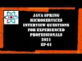 Java Interview 9 years experience Real time Java Microservices Interview