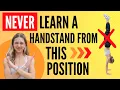Handstand Tutorial that will ACTUALLY help you HOLD it