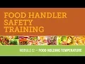 Module 12 Food Holding Temperature