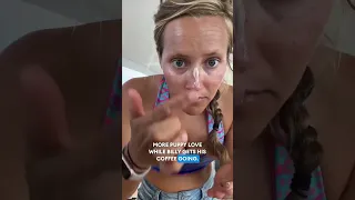 Morning routine living on our ⛵️ in the 🇧🇸🏝️