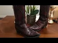 Lucchese classic s handmade goat boots review
