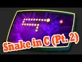 Snake Game in C Part 2