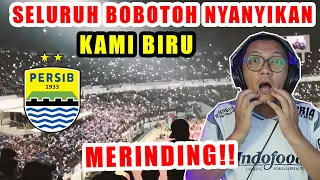 Download 🇲🇾 🇮🇩 REACTION | Merinding! Seluruh Bobotoh Menyanyikan Chant Anthem KAMI BIRU! (PERSIB X PERSIJA) MP3