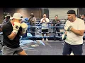 Lagu Jaime Munguia Explodes on the Mitts ahead of Erik Bazinyan Showdown