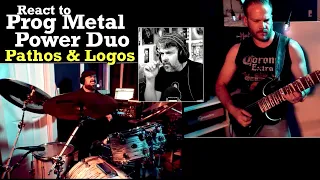 first power prog metal duo i ever heard of pathos and logos novitiate reaction 629 