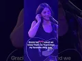 Download Lagu Gracie Abrams was SHOCKED when the crowd knew her unreleased song!
