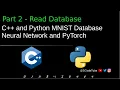 C and Python MNIST Database Neural Network and PyTorch Part 2 - Read Database