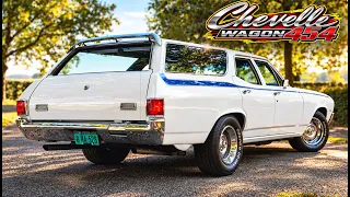 1970 Chevrolet Chevelle Wagon 454 7.4L V8 // REVIEW by AutoTopNL
