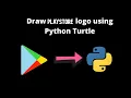 Draw Playstore Logo using Python Turtle