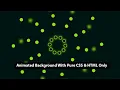 Animated Background With Pure CSS HTML Only