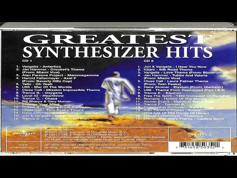 Download MP3 GREATEST SYNTHESIZER HITS (CD 1-2 FULL ALBUM) 2001