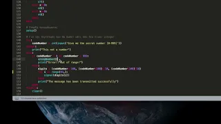 Physical Computing with python and raspberry pi Secret Message