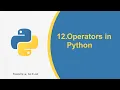 Python Day - 12