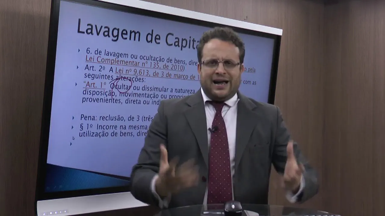 Aula Grátis Direito Eleitoral - Lei de Inelegibilidade LC  Nº 64 1990 - Parte 5 - (videoaula 09)