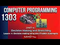 1303 Unit 04 Lesson 04 Decision Making Using else if Ladder Statement