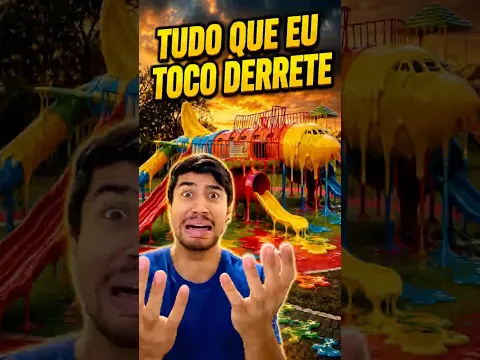 Tudo que eu toco derrete! #shorts