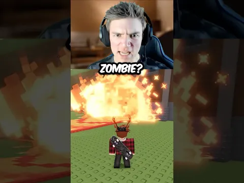 CHICKEN ZOMBIE GOT TAKEN AWAY... 😭💀 #roblox #shorts