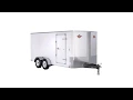 Carry-On Enclosed Trailer 7-ft x 16-ft