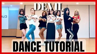 Download CLC - 'Devil' Dance Practice Mirrored Tutorial (SLOWED) MP3