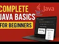 Java Basics Explained in Hindi Data Types Type Casting Strings Math Class in One