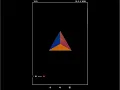 3d triangle using turtle graphic in pydroid3