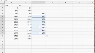 Part 14 - Using excel to work out the timings