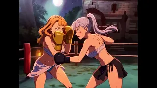 Mimosa vs Noelle - Female Boxing AI Animation