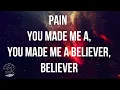 Imagine Dragons - Believer (Kaskade Remix) (Lyrics / Lyric Video)