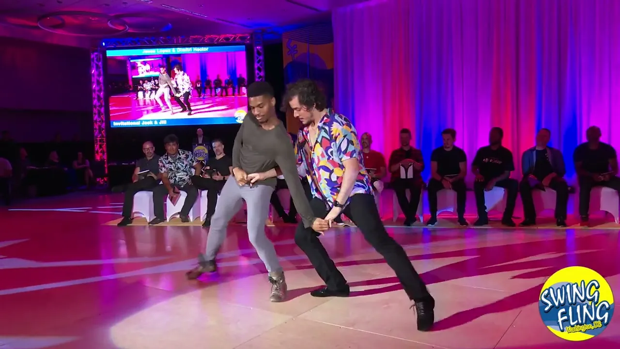 Swing Fling 2023 Invitational Jack & Jill Jesse Lopez & Dimitri Hector