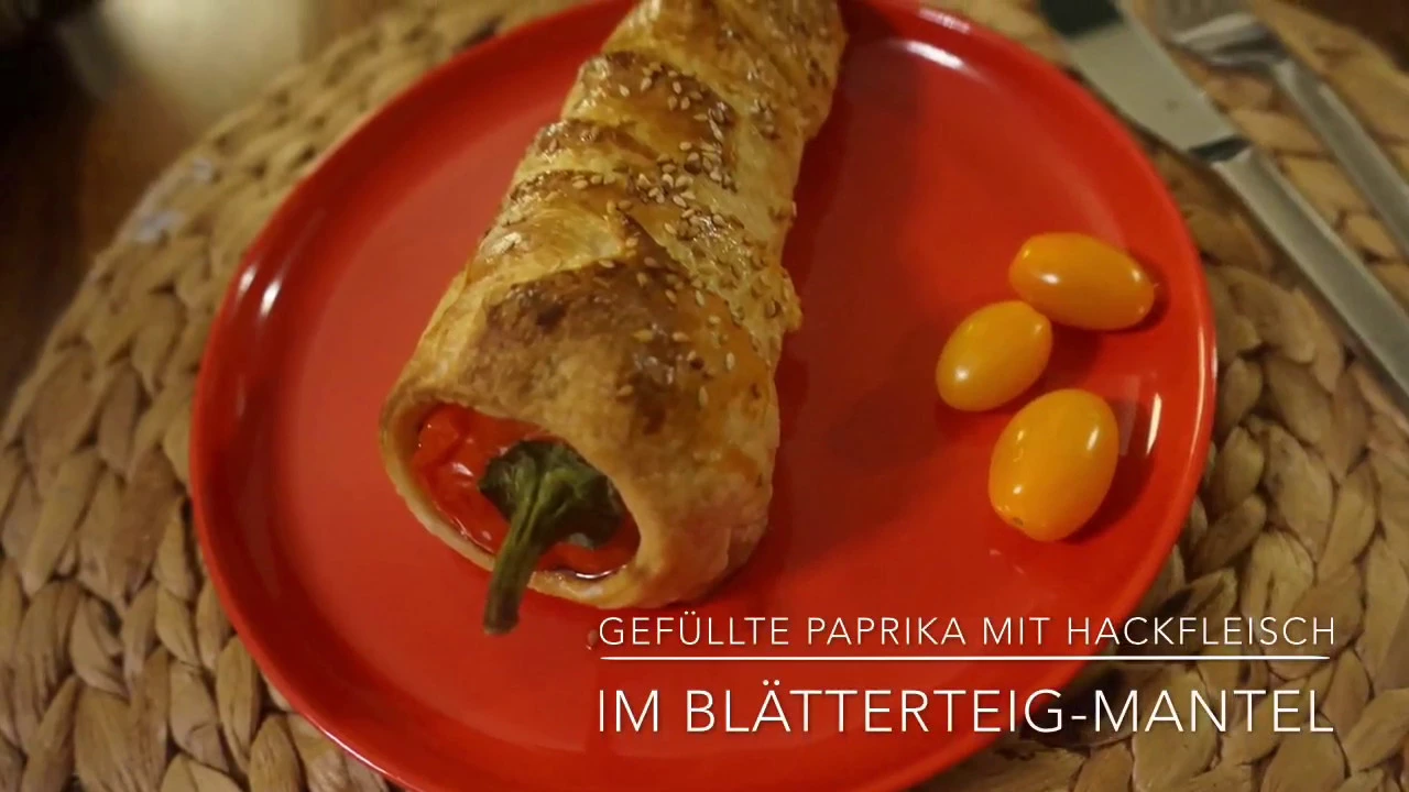 
          
          
          
            
            Super einfaches Rezept🍖 • Gefüllte Paprika mit Hackfleisch und Käse im Blätterteigmantel 🍖
          
        . 