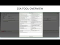 JSA Tool Overview