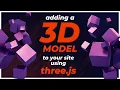 Adding a 3D model to a website using THREE JS