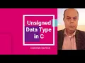 Unsigned data type in C