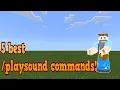 Top 5 PLAYSOUND Commands in Minecraft Bedrock Edition