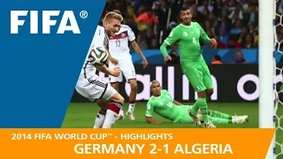 Germany V Algeria 2014 FIFA World Cup Match Highlights 
