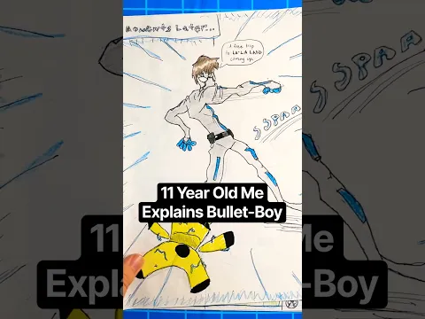Why I made Bullet-Boy at 11 #superhero #creative