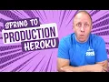 Spring Boot Heroku How to deploy a Spring Boot application to Heroku