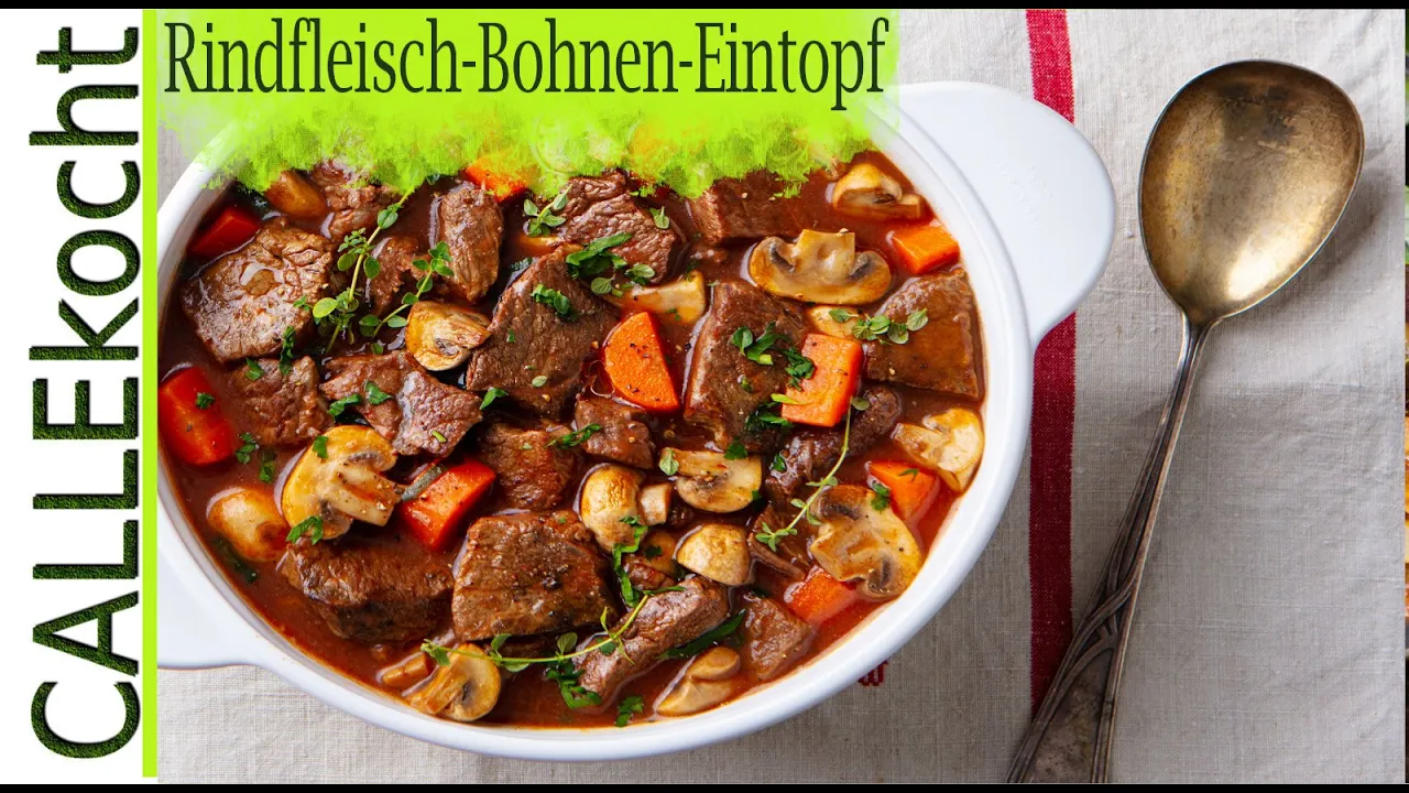 
          
          
          
            
            Grüne Bohneneintopf mit Rindfleisch und Gemüse - Omas Rezept
          
        . 