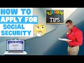 How to apply for Social Security Benefits