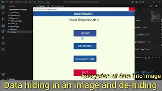 Image Steganography Project Using Python Tkinter 2026 Hide Data in Images Easily